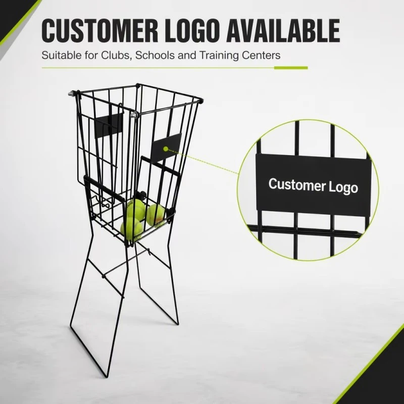 Metal Wire Tennis Ball Storage Basket