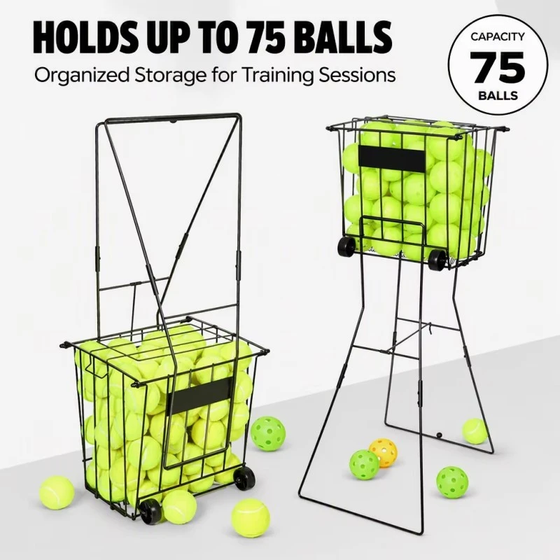 Metal Wire Tennis Ball Storage Basket